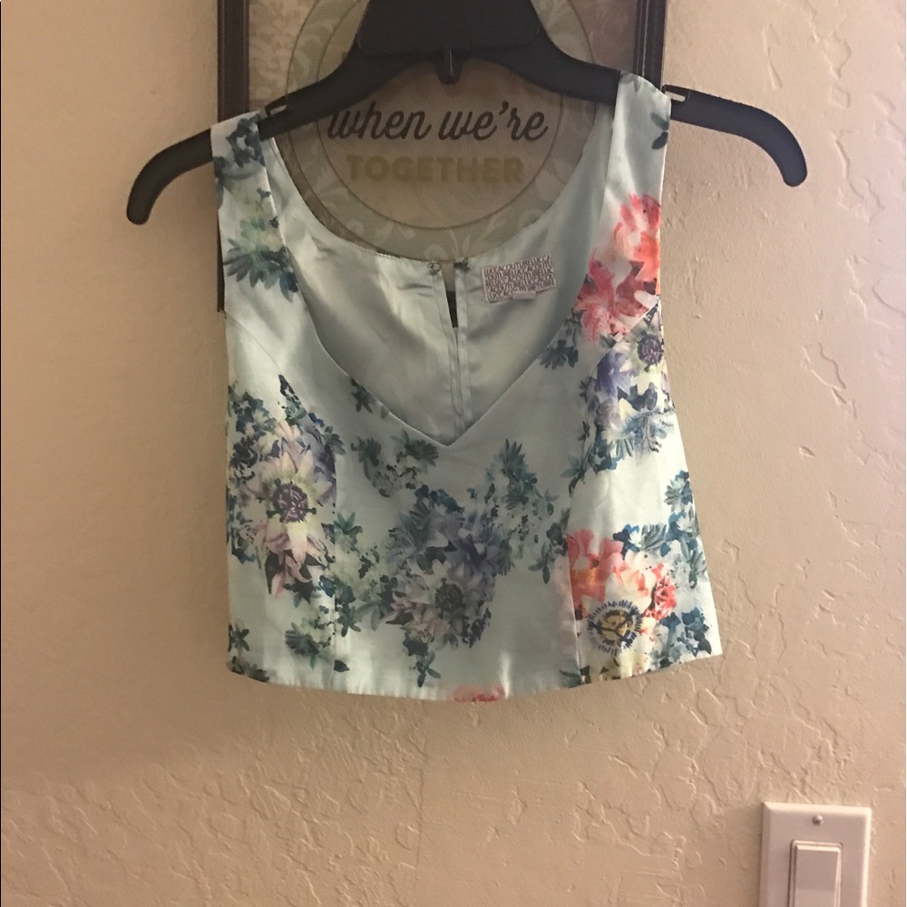 COPY - Floral crop top